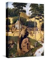 The Temptation of St-Hieronymus Bosch-Stretched Canvas