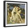 The Temptation-William Strang-Framed Giclee Print