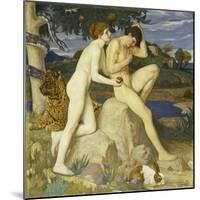 The Temptation-William Strang-Mounted Giclee Print