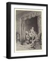 The Temptation-Maurice Leloir-Framed Giclee Print