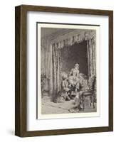 The Temptation-Maurice Leloir-Framed Giclee Print