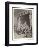 The Temptation-Maurice Leloir-Framed Giclee Print