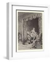 The Temptation-Maurice Leloir-Framed Giclee Print