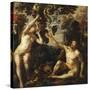 The Temptation-Jacob Jordaens-Stretched Canvas