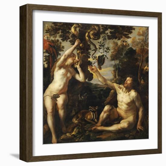 The Temptation-Jacob Jordaens-Framed Giclee Print