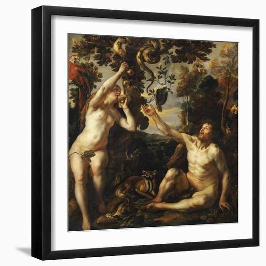 The Temptation-Jacob Jordaens-Framed Giclee Print