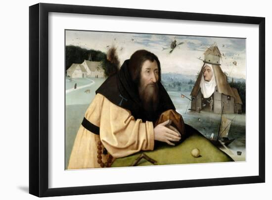 The Temptations of Saint Anthony Abbot, 1500-1510-El Bosco-Framed Giclee Print