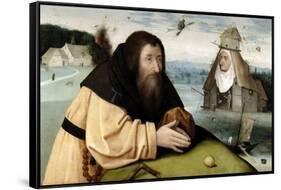 The Temptations of Saint Anthony Abbot, 1500-1510-El Bosco-Framed Stretched Canvas
