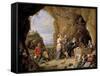 The Temptations of Saint Anthony-David Teniers the Younger-Framed Stretched Canvas