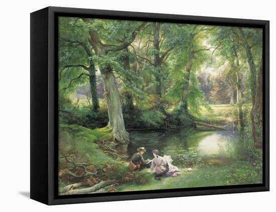 The Tempting Prospect-Carl Friedrich Wilhelm Trautschold-Framed Stretched Canvas