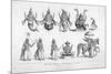 The Ten Avatars (Incarnations) of Vishnu-null-Mounted Premium Giclee Print