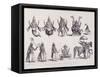 The Ten Avatars or Incarnations of Vishnu, Engraved by A. Thorn, from 'World Religion', Published…-null-Framed Stretched Canvas