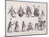 The Ten Avatars or Incarnations of Vishnu, Engraved by A. Thorn, from 'World Religion', Published…-null-Mounted Giclee Print