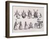 The Ten Avatars or Incarnations of Vishnu, Engraved by A. Thorn, from 'World Religion', Published…-null-Framed Giclee Print