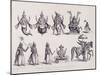 The Ten Avatars or Incarnations of Vishnu, Engraved by A. Thorn, from 'World Religion', Published…-null-Mounted Giclee Print