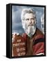 The Ten Commandment's, Charlton Heston, 1956-null-Framed Stretched Canvas