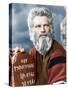 The Ten Commandment's, Charlton Heston, 1956-null-Stretched Canvas