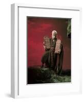 The Ten Commandments 1956 Directed by Cecil B. Demille Charlton Heston-null-Framed Photo