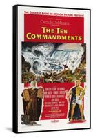 The Ten Commandments, 1956, Directed by Cecil B. Demille-null-Framed Stretched Canvas