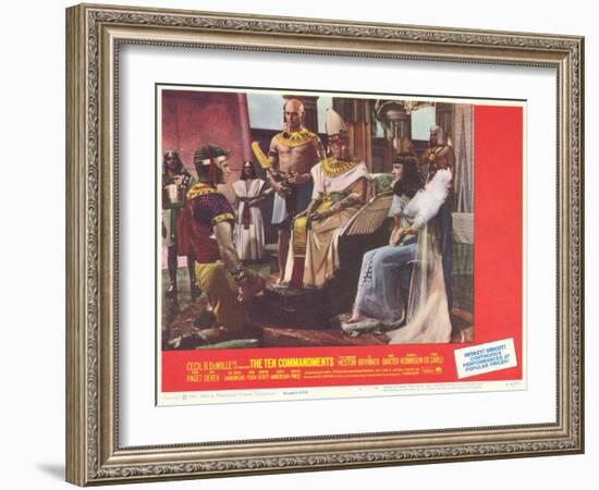 The Ten Commandments, 1956-null-Framed Art Print