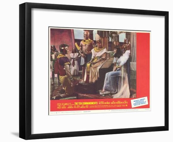 The Ten Commandments, 1956-null-Framed Art Print