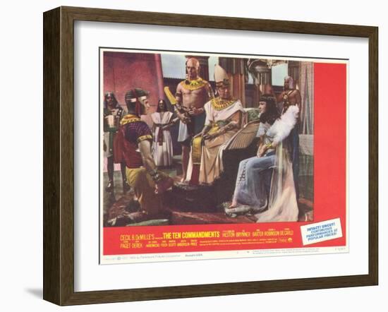 The Ten Commandments, 1956-null-Framed Art Print