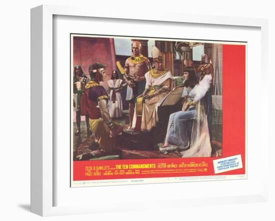 The Ten Commandments, 1956-null-Framed Art Print