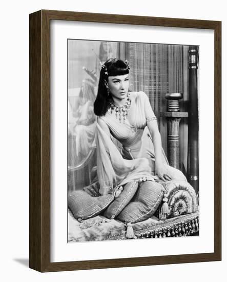 The Ten Commandments, Anne Baxter, 1956-null-Framed Photo