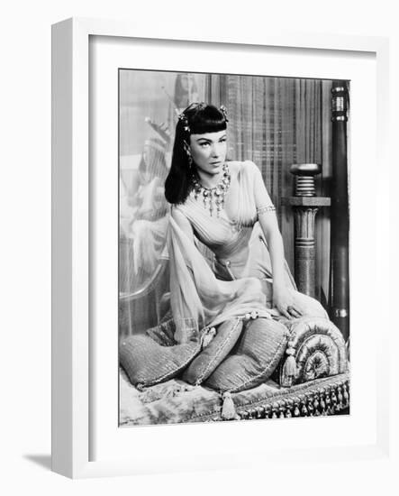 The Ten Commandments, Anne Baxter, 1956-null-Framed Photo