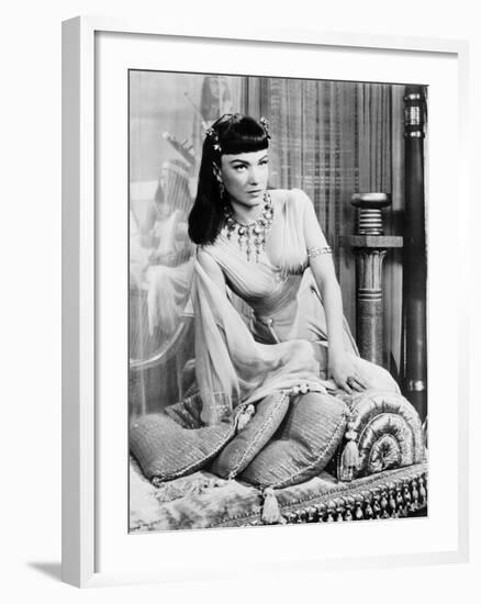 The Ten Commandments, Anne Baxter, 1956-null-Framed Photo