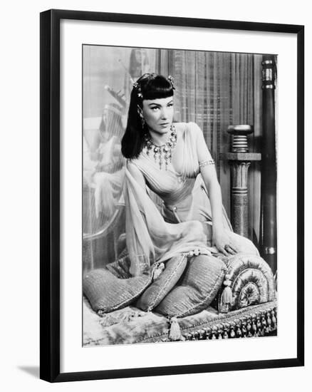 The Ten Commandments, Anne Baxter, 1956-null-Framed Photo