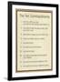 The Ten Commandments - Catholic-null-Framed Art Print