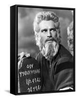 The Ten Commandments, Charlton Heston, 1956-null-Framed Stretched Canvas