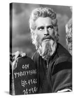 The Ten Commandments, Charlton Heston, 1956-null-Stretched Canvas