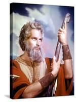 The Ten Commandments, Charlton Heston, 1956-null-Stretched Canvas