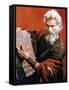 The Ten Commandments, Charlton Heston, 1956-null-Framed Stretched Canvas