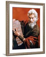 The Ten Commandments, Charlton Heston, 1956-null-Framed Photo