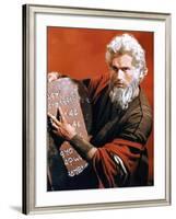 The Ten Commandments, Charlton Heston, 1956-null-Framed Photo