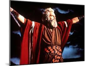 The Ten Commandments, Charlton Heston, 1956-null-Mounted Photo