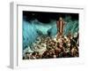 The Ten Commandments, Charlton Heston, 1956-null-Framed Photo