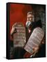 The Ten Commandments, Charlton Heston, 1956-null-Framed Stretched Canvas