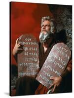 The Ten Commandments, Charlton Heston, 1956-null-Stretched Canvas