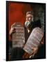 The Ten Commandments, Charlton Heston, 1956-null-Framed Photo