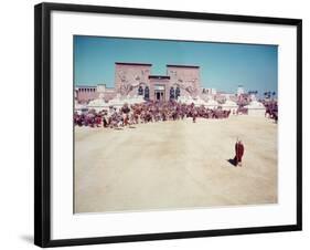 The Ten Commandments, Charlton Heston as Moses-Ralph Crane-Framed Premium Photographic Print