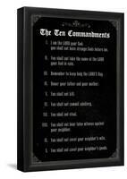 The Ten Commandments - Classic-null-Framed Poster