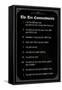 The Ten Commandments - Classic-null-Framed Stretched Canvas