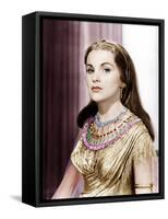 THE TEN COMMANDMENTS, Debra Paget, 1956-null-Framed Stretched Canvas