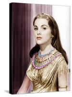 THE TEN COMMANDMENTS, Debra Paget, 1956-null-Stretched Canvas