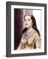 THE TEN COMMANDMENTS, Debra Paget, 1956-null-Framed Photo