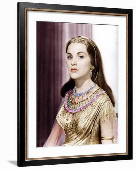 THE TEN COMMANDMENTS, Debra Paget, 1956-null-Framed Photo